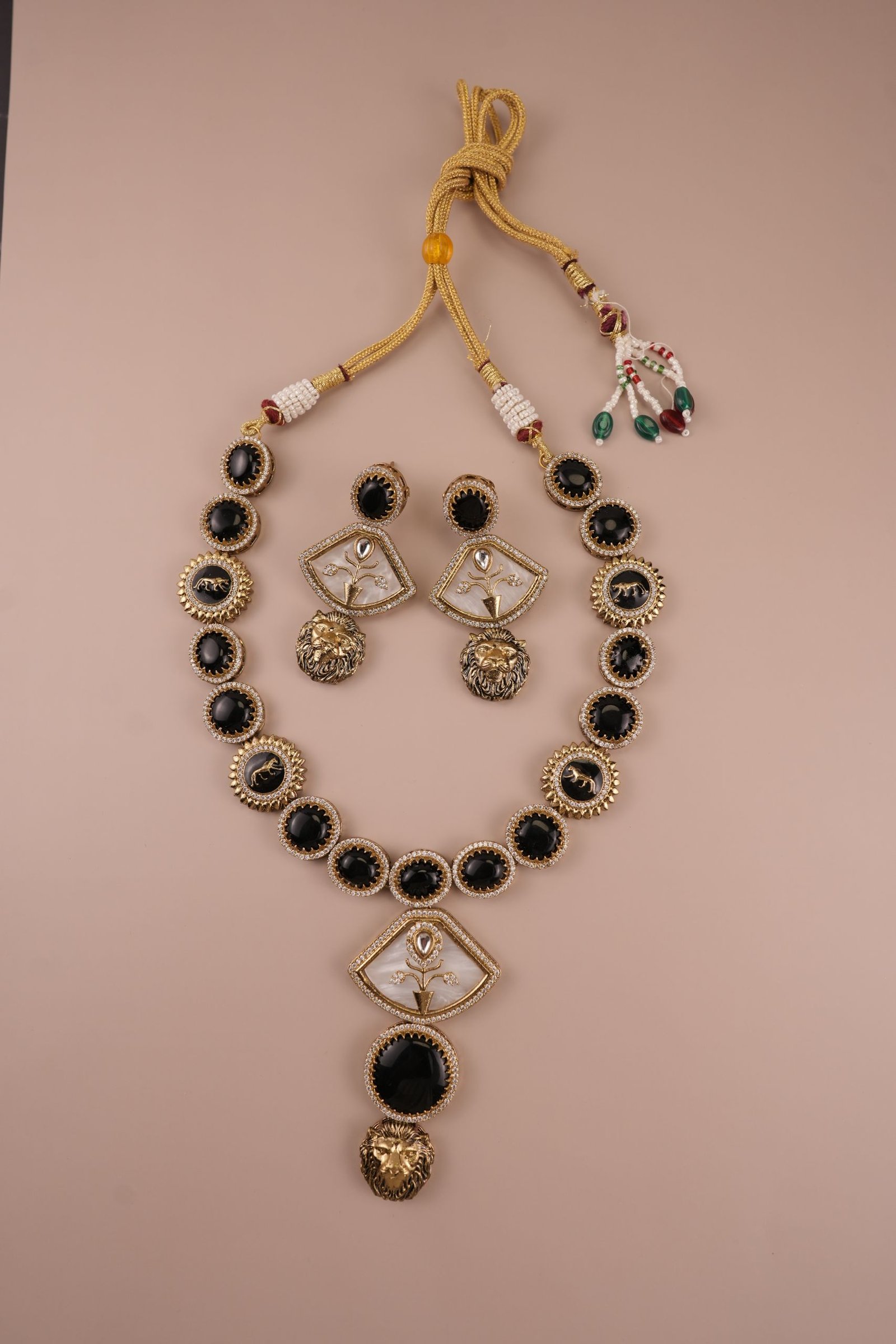 Sabyasachi Inspired Animal print necklace