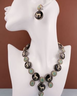 Sabyasachi Inspired Animal print Necklace
