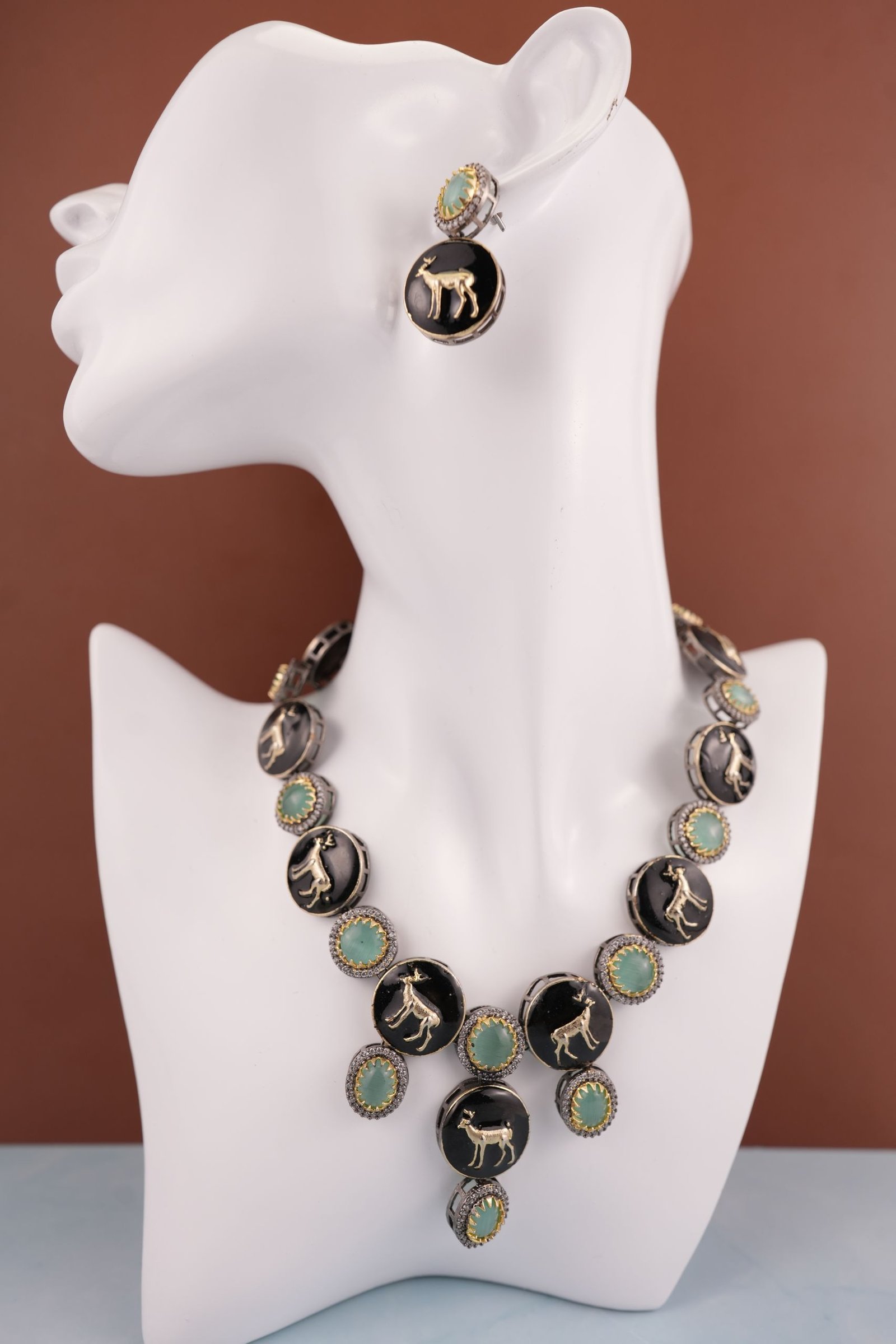 Sabyasachi Inspired Animal print Necklace