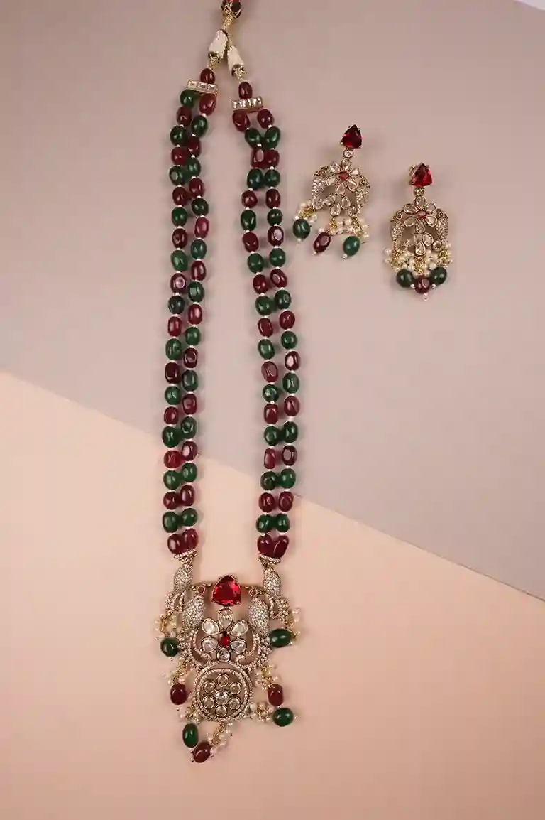 Mala Set- Red and green