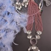 AD Diamond and beads Neck set