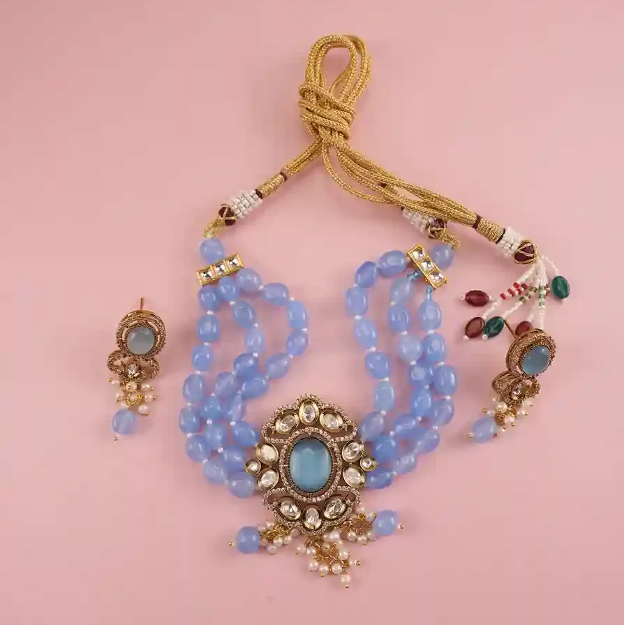 Ashvi Choker set with earrings
