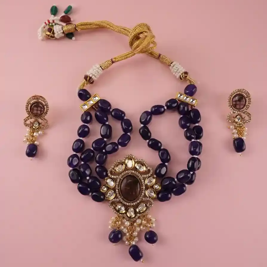 Ashvi Choker set with earrings