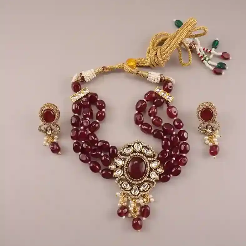 Ashvi Choker set with earrings