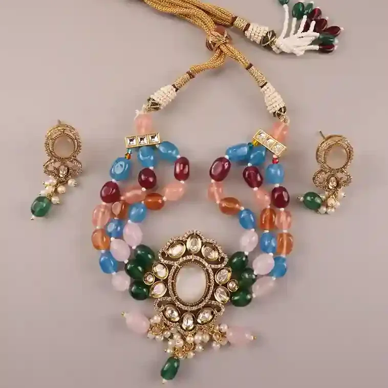 Ashvi Choker set with earrings