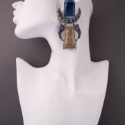 Beautiful TWO TONE OXIDISESD EARRINGS