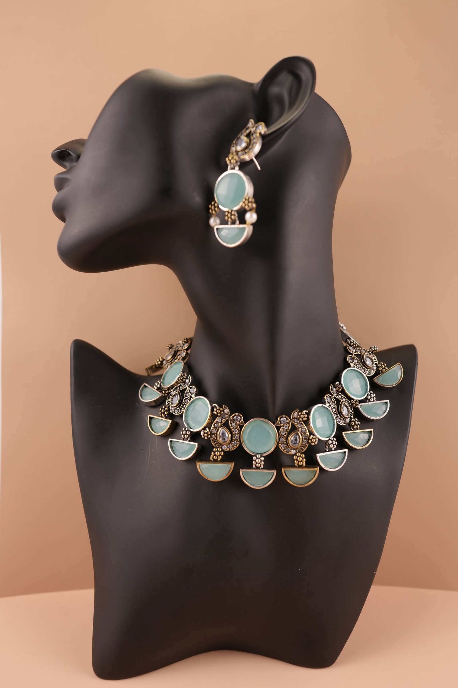 Oxidised Handcrafted necklace