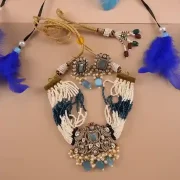 Gul Choker Set with earrings