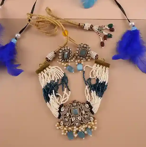 Gul Choker Set with earrings