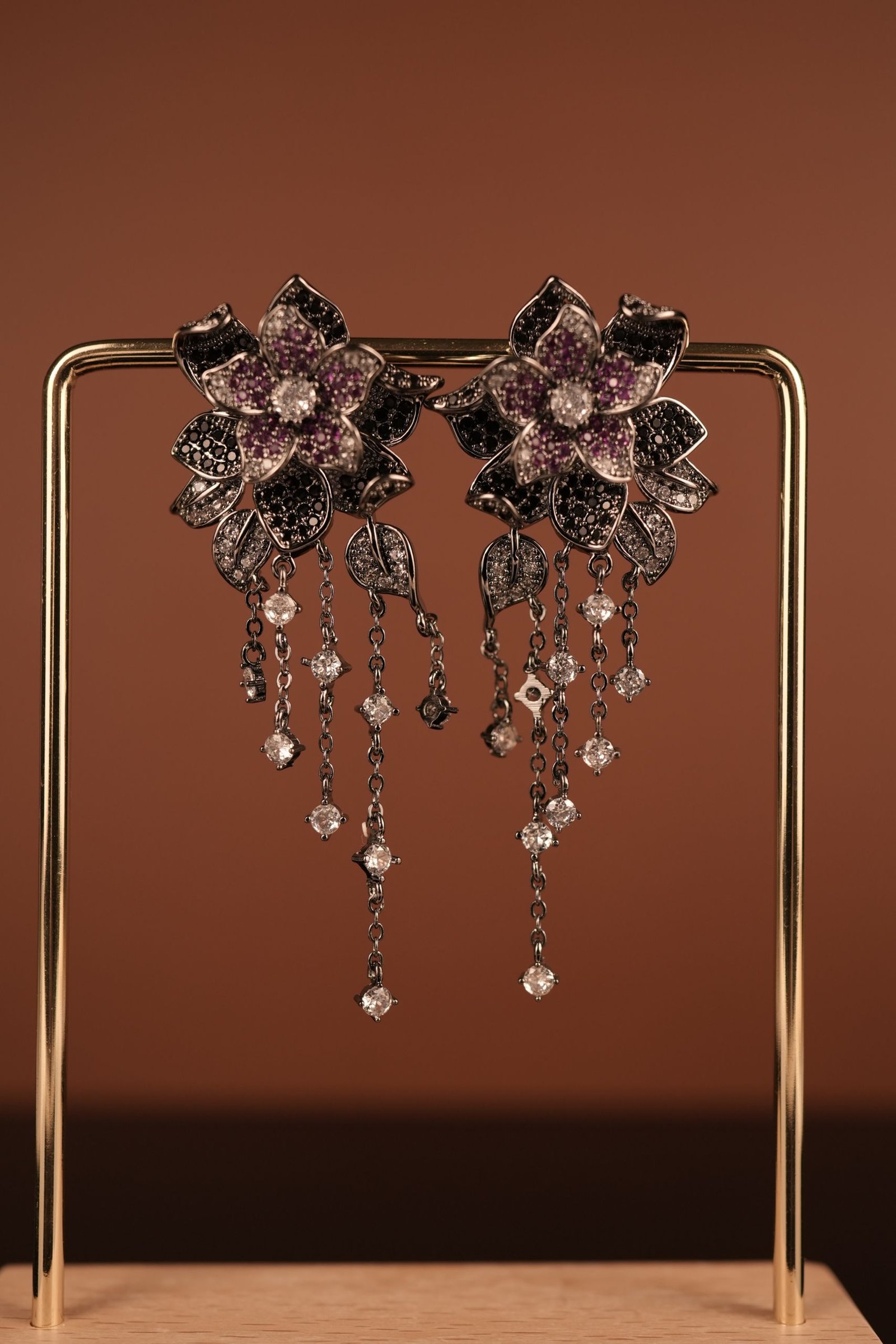 Antique flower hooks