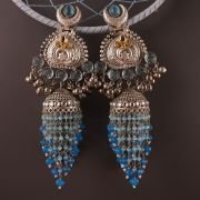 Surbhi Jhumkas -Blue