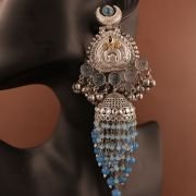 Surbhi Jhumkas -Blue