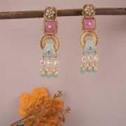 Mina earrings-Pink