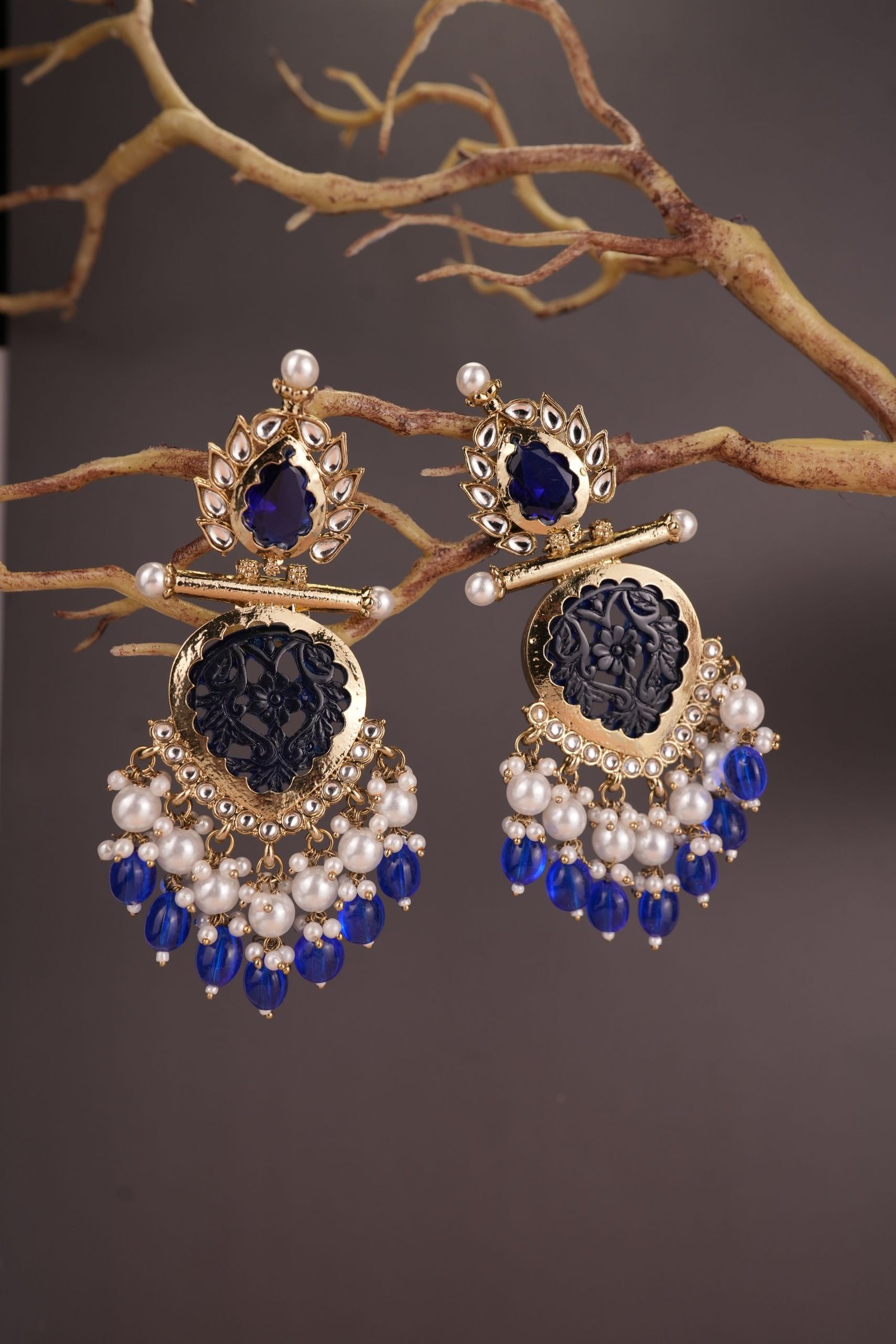 Lightweight Meenakari Danglers
