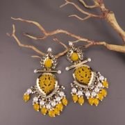 Lightweight Meenakari Danglers