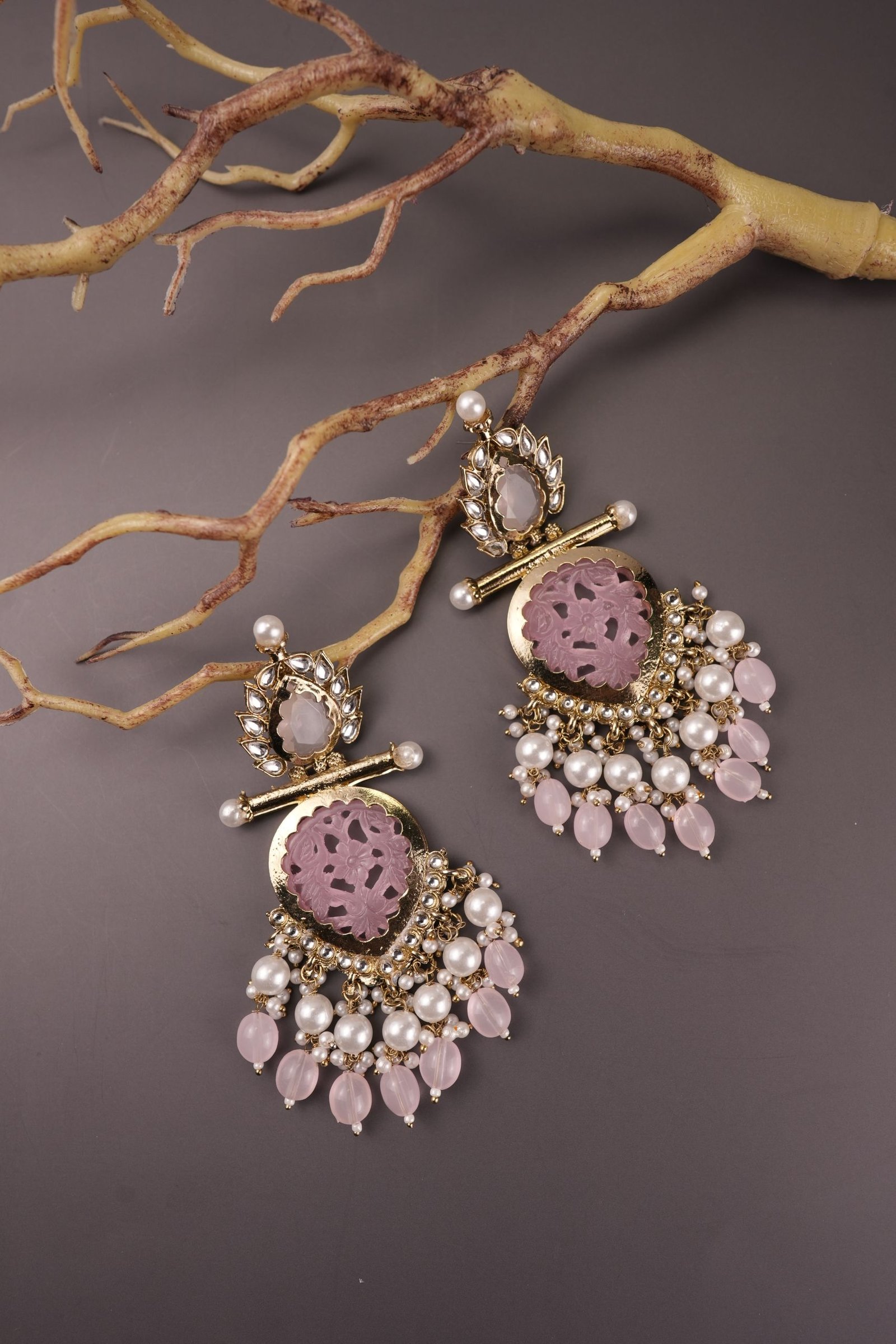 Lightweight Meenakari Danglers