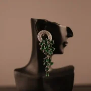 Shea earrings- Green