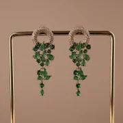 Shea earrings- Green