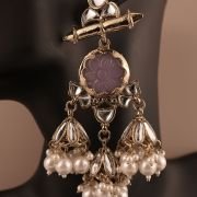 Tri Jhumka (Light green)