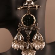 Tri Jhumka (Light green)