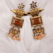 Jagriti pearls kunda earrings
