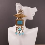 Jagriti pearls kunda earrings