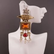 Jagriti pearls kunda earrings