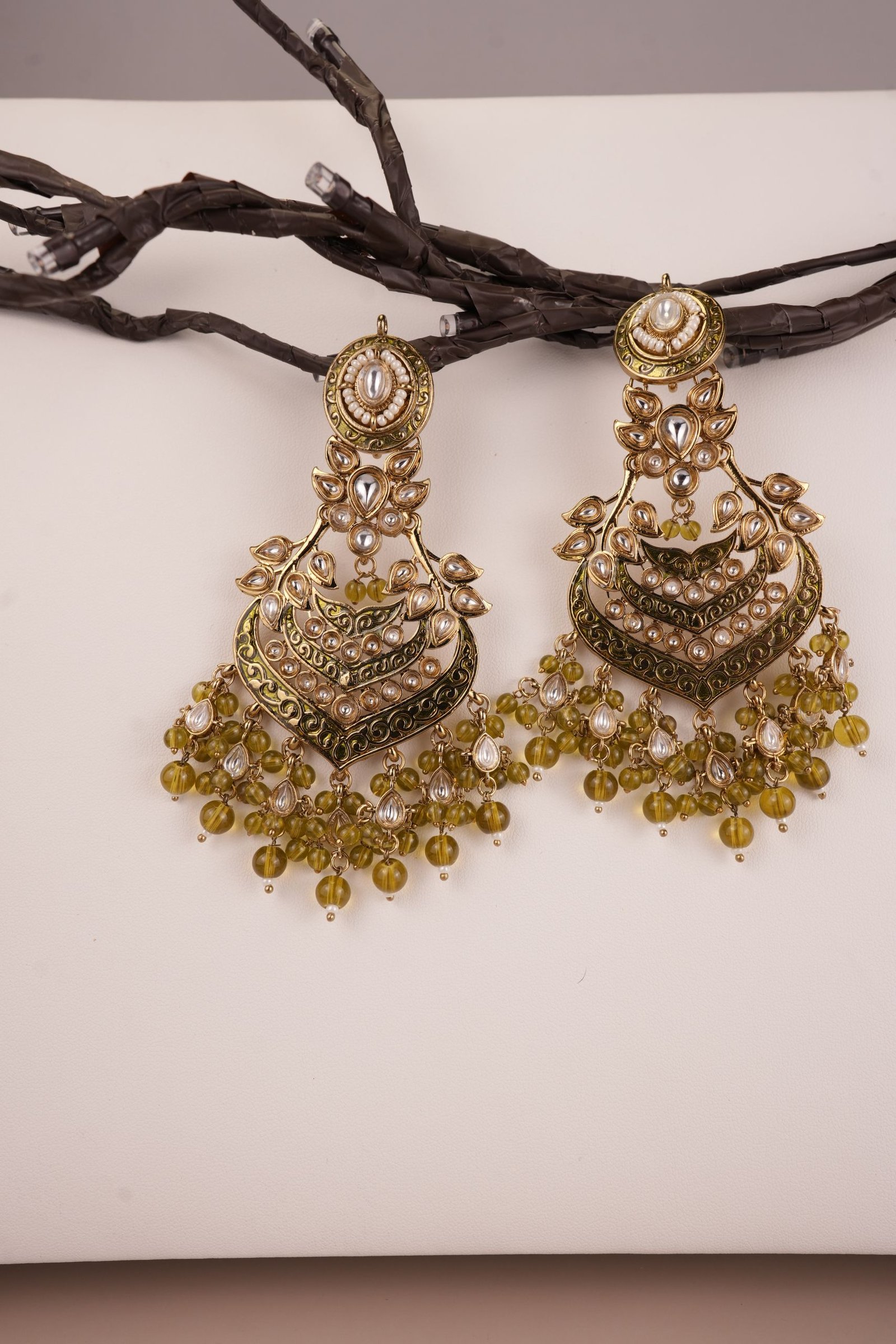 Ahaana Jhumka-Mehendi