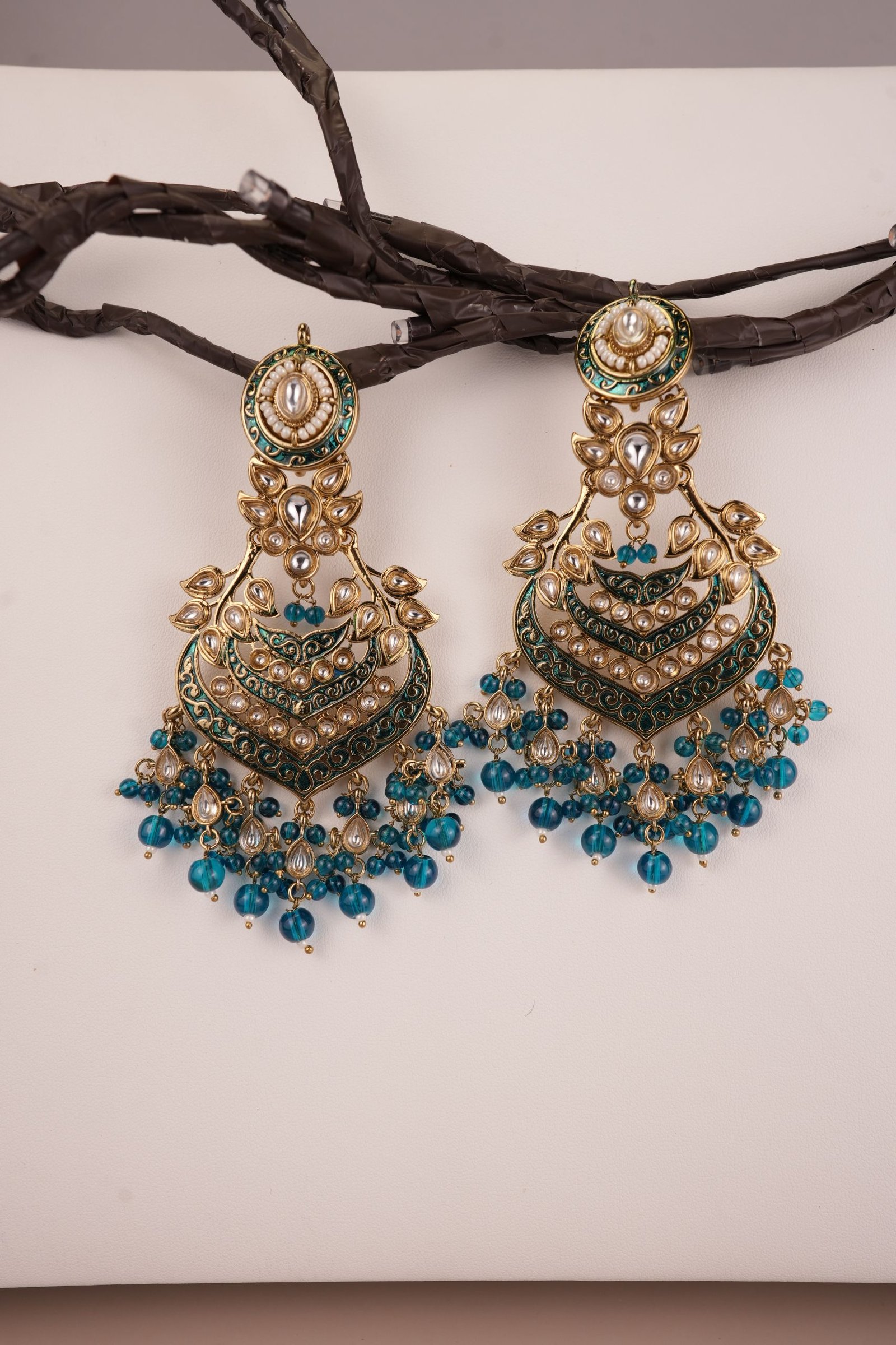 Ahaana Jhumka-Mehendi