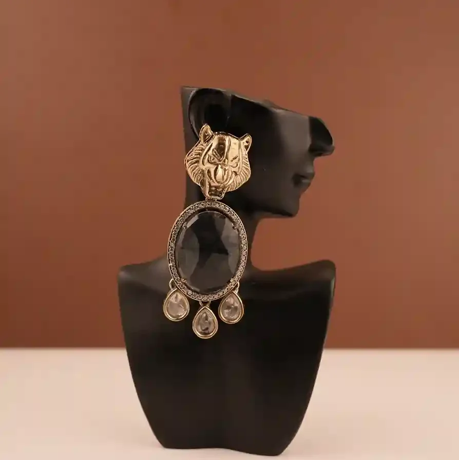 Amiri Earrings – Black