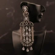 Elegance American diamond dangler
