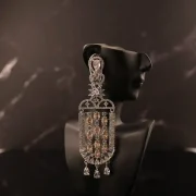 Elegance American diamond dangler
