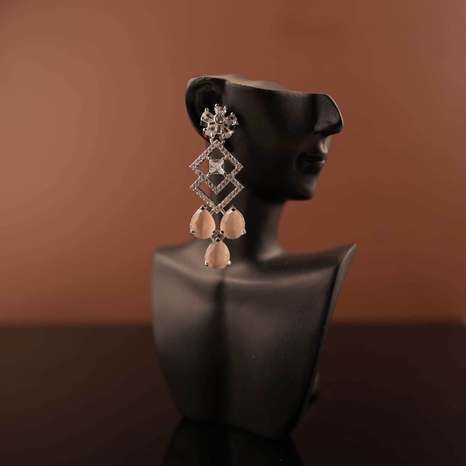 American Diamonds Rombici Drop earrings