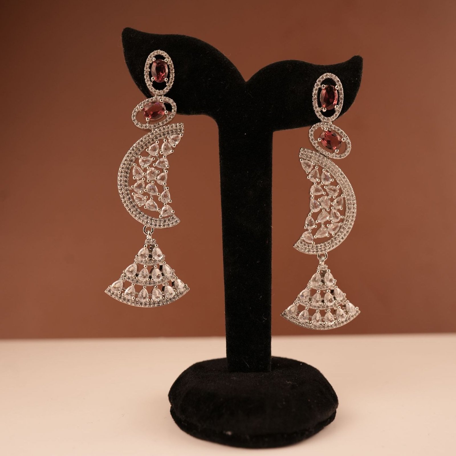 American Diamond Chandbali