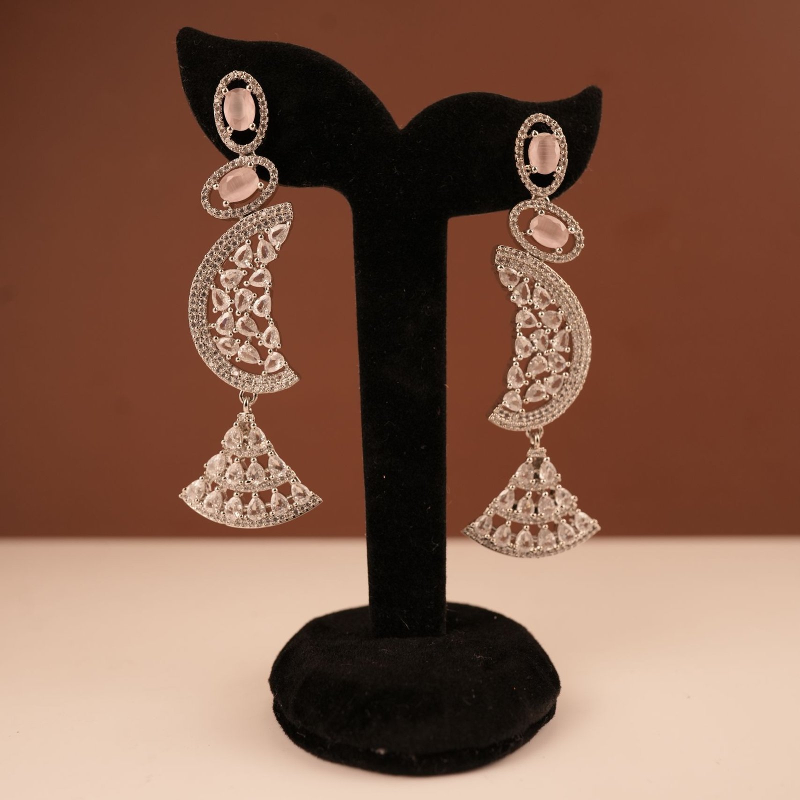 American Diamond Chandbali