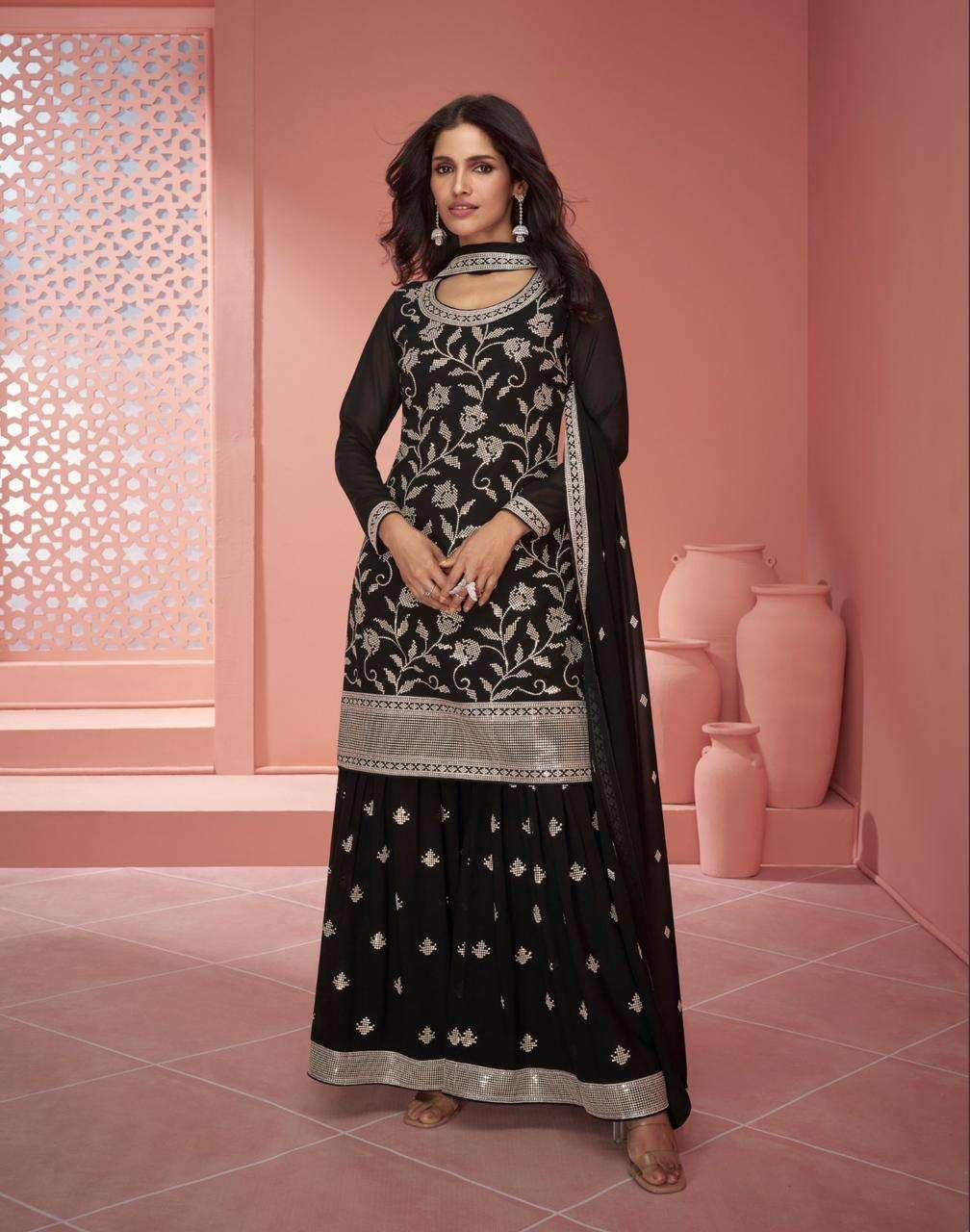 Heer Black Dress- Free Size S to 2XL