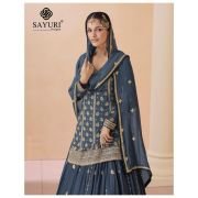 Sayuri Sara Georgette Wedding Wear Designer Suit