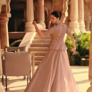 Sayuri Indo Western Designer Simran Readymade Chinon silk Dress (Copy)