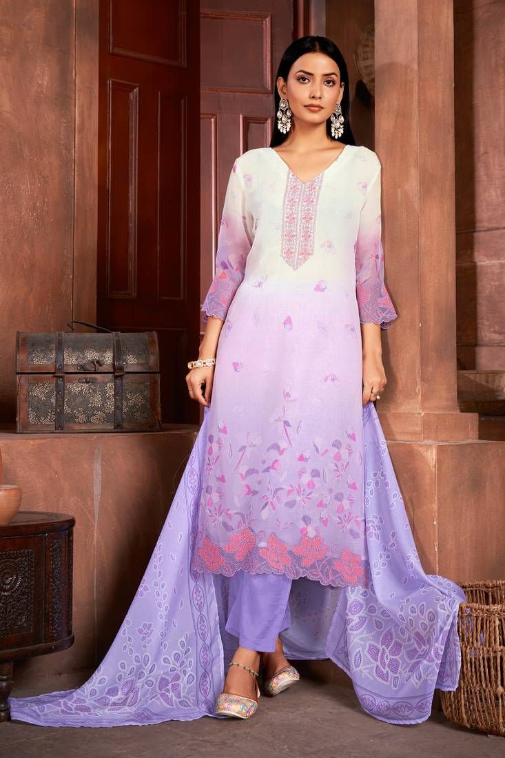 Organza Suit Elegant & Stylish Ethnic Wear