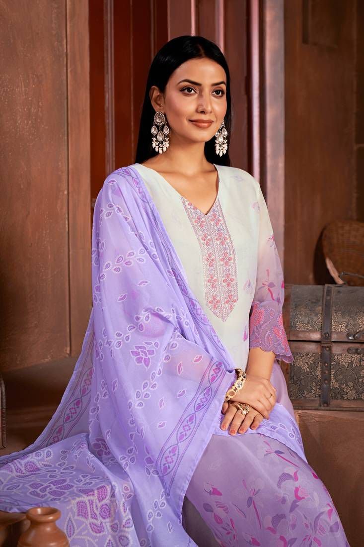 Organza Suit Elegant & Stylish Ethnic Wear