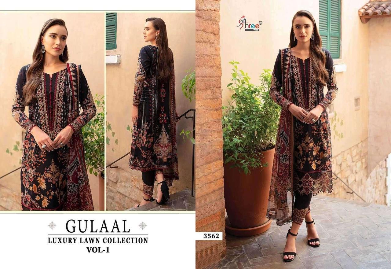 Cotton Pakistani Printed Dress