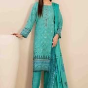 Embroidered Digital Printed Lawn Cotton Pakistani Salwar Kameez