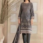Embroidered Digital Printed Lawn Cotton Pakistani Salwar Kameez