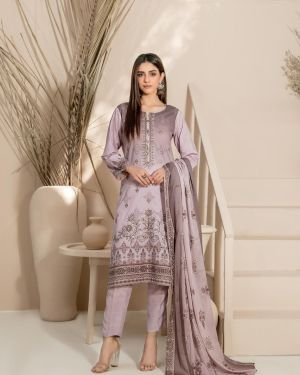 Embroidered Digital Printed Lawn Cotton Pakistani Salwar Kameez