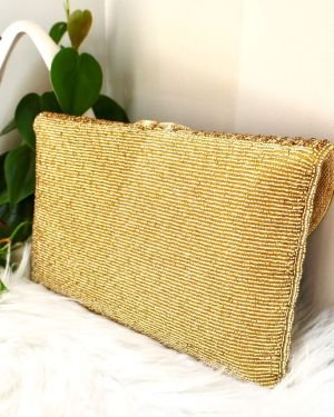Regal Glam Embellished Clutch