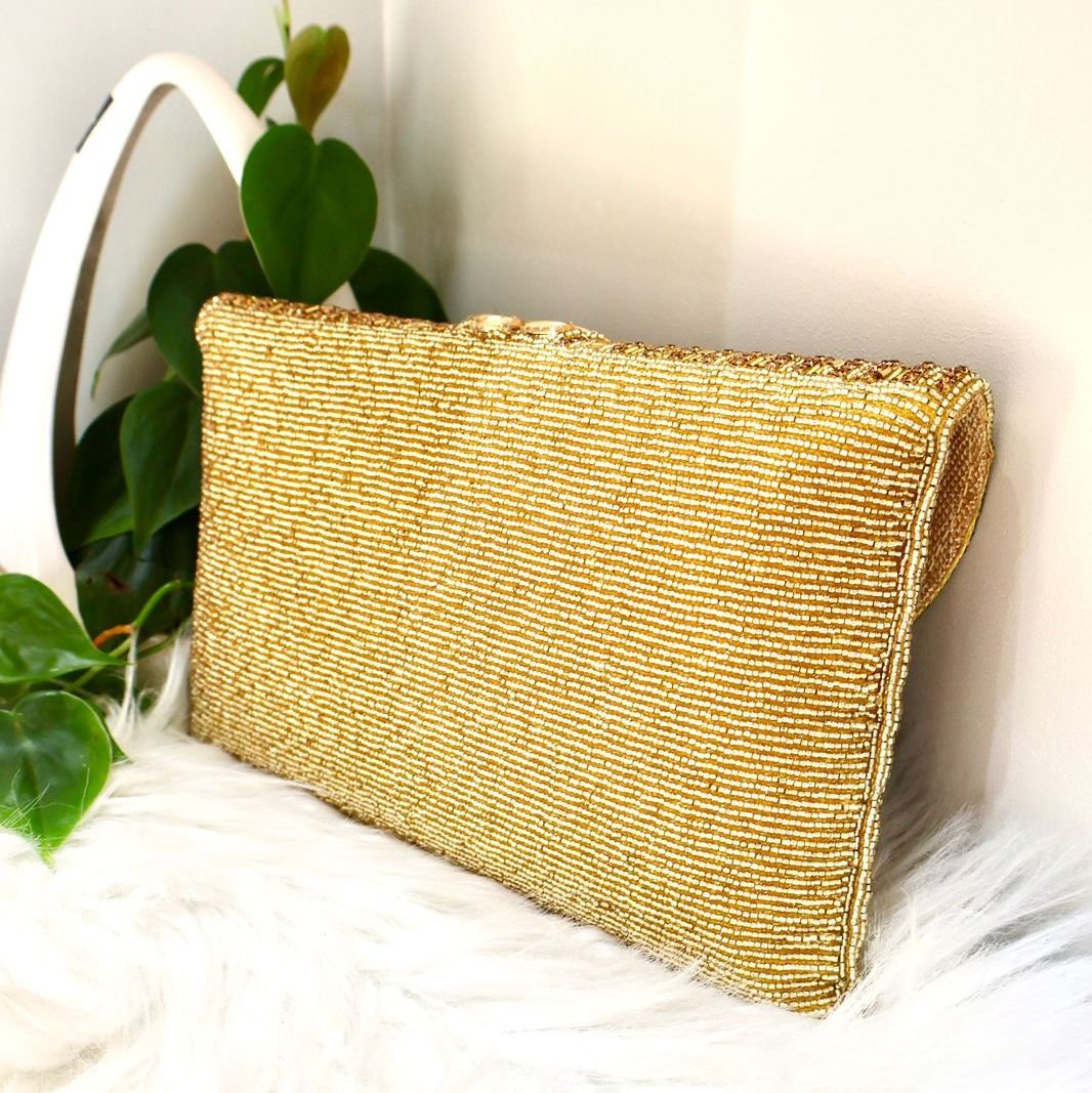 Regal Glam Embellished Clutch