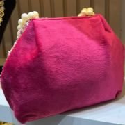 Design Embroidery Silk Handcrafted Potli in Pink