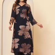 Midnight Bloom Co-ord Set