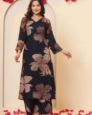 Midnight Bloom Co-ord Set